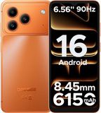 DOOGEE Note 57 Lite - 4G Dual SIM Smartphone - Android 16 - 12 GB RAM + 32 GB ROM / 2 TB TF - UNISOC SC9863A - 6150 mAh - 8,5 mm ultraslank - 6,56 inch HD+ - 8 MP + 5 MP - Face ID - Oranje