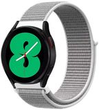 By Qubix - Sport Loop nylon bandje - Grijs - Geschikt voor Xiaomi Redmi Watch 5 Active / Redmi Watch 5 Lite
