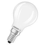 OSRAM LED-lamp Star Globe P40 Filament, 2700 K blanc chaud, 3,4 W, E14, mat, 470 lm, pour lampes de table et suspensions, non éblouissant, 15 000 heures