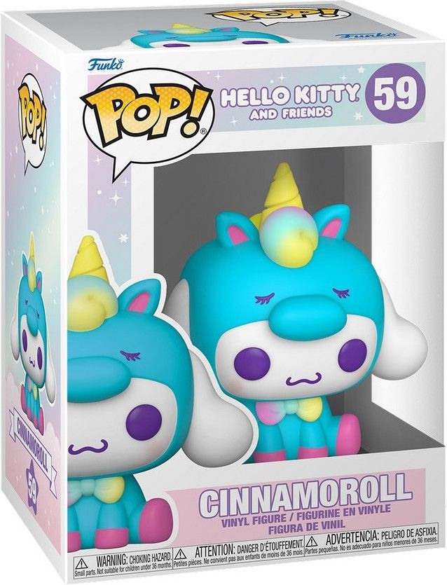 Funko Hello Kitty and Friends Pop Vinyl: Cinnamoroll - Blauw