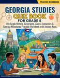 Georgia Studies Quiz Book for Grade 8