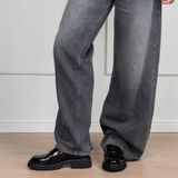 POSH by Poelman chunky lakleren loafers - zwart