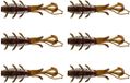 Berkley PowerBait Sick Bug - Coppermelon - 10cm - 6 Stuks - Oranje