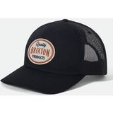 Brixton Cap - Henry MP Trucker Hat - voor Mannen - zwart