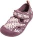 PLAYSHOES Huisschoenen mauve / knalrood / wit