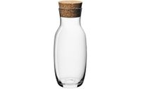 Gerlach 1760 Waterkan Met Deksel Glazen Kan Kurkdeksel 1.1 L