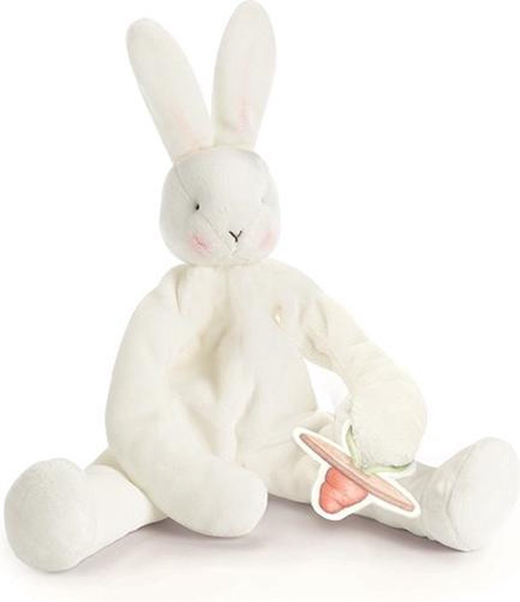 Bunnies By The Bay speenknuffel Konijn 25 cm wit