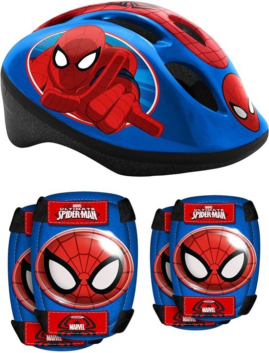 Marvel Beschermset Spider-man Blauw/rood 5-delig