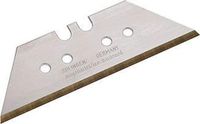 wolfcraft - 5 professionele trapeziummessen, TiN-coating, 0,65 x 52 mm