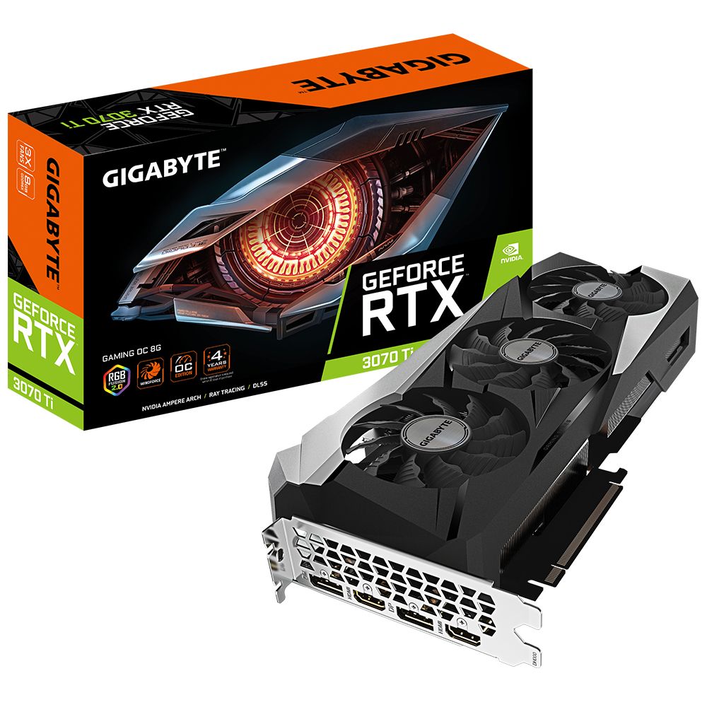 GIGABYTE GeForce RTX 3070 Ti GAMING OC 8GB Graphics Card