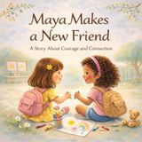 Maya Makes a New Friend: A Story About Courage and Connection