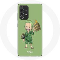 Maniacase Tasje voor Samsung Galaxy A33 5G One piece Manga Roronoa Zoro