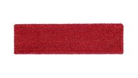 Rubbermaid Commercial Products Microfiber aanpasbare platte mop pad, rood