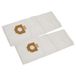 vhbw Lot de 10 sacs d'aspirateur compatibles avec Makita 441, 442, 447 / L/MX - En microfibre non-tissée