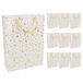 Idena 30355-10 geschenkzakjes van papier, sterren, 18 x 23 x 8 cm, 10 stuks