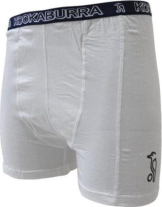 Kookaburra Jock Short Onderbroek - Katoen/lycra - Wit - Maat S - Unisex - Kinderen