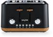 Salter Toronto Broodrooster - 4-Slice, Brede Sleuven, 6 Standen