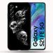 Beschermhoes Cokitec Beschermhoes voor Samsung Galaxy S21 FE / S21FE Drievoudige doodshoofd, meerkleurig