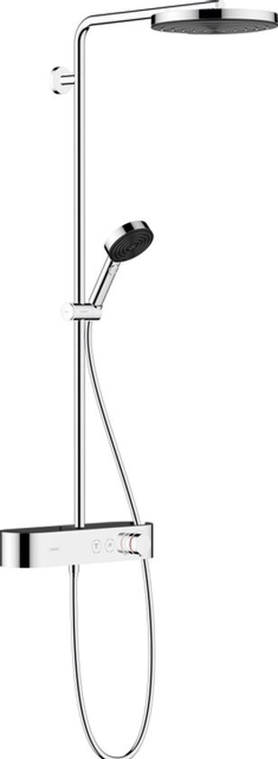 Hansgrohe Pulsify showerpipe 26cm 1jet eco chroom 24221000