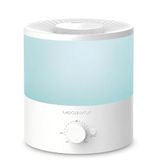 MegaWise Ultrasone Cool Mist Luchtbevochtiger, 1.5L Draagbare Luchtbevochtiger met Verstelbare Mistniveaus