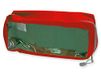 GIMA 27184 E2 rechthoekige tas met venster, rood