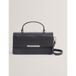 Ted Baker Sac bandoulière Sac à main Rhaae Bar Detail Elongated Top Handle Bag Navy bleu foncé