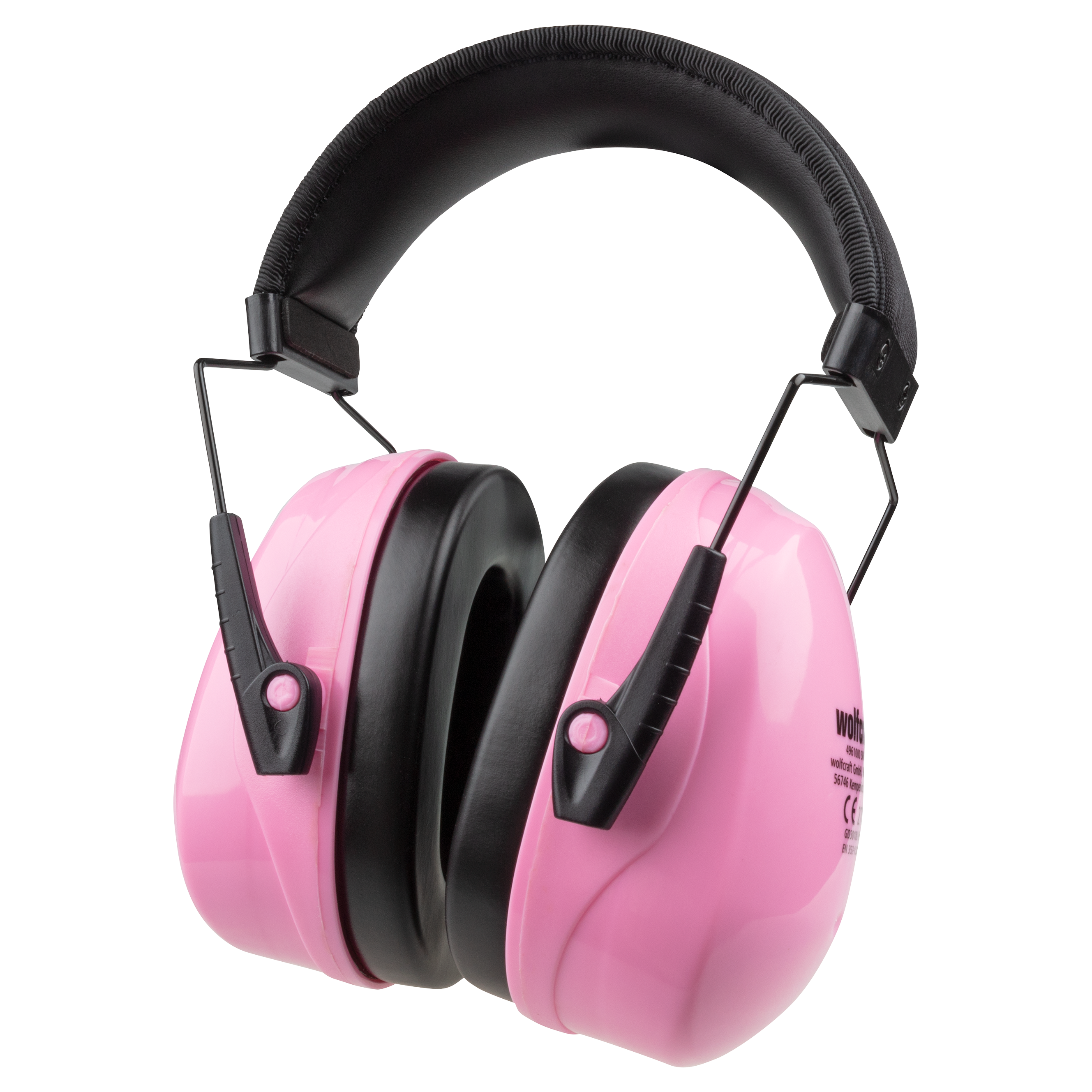 Wolfcraft Gehoorkap | KIDS | Roze | 1 stuk - 4961000