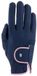 Roeckl Handschoenen Lona 6 Navy/Roze