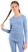 Odlo Active Warm Eco Crew Lange Mouwen Basislaag Blauw 4 Years Kinderen