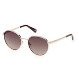 Guess GU5214 Shiny pale gold 52/19/145 UNISEX Zonnebrillen