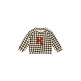 Riffle Amsterdam geruite sweater - zwart/offwhite