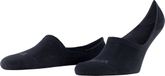 FALKE Step High Cut onzichtbaar effen katoen footies heren blauw - maat 47-50