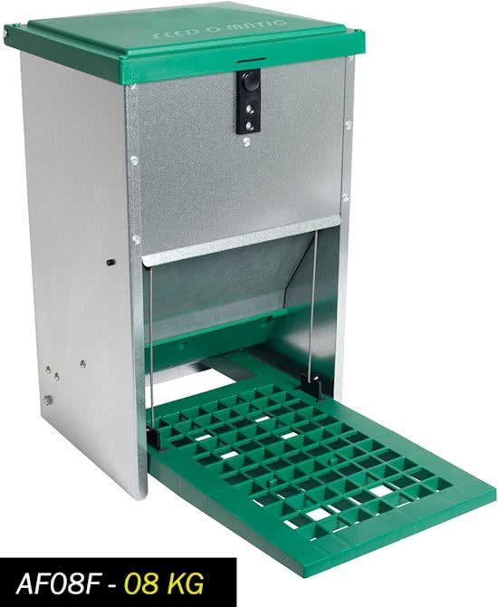 Feed-O-Matic Feedomatic automatische voerbak voor 8kg voer trapbak