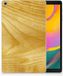 B2Ctelecom Samsung Galaxy Tab A 10.1 (2019) Uniek Tablethoesje Licht Hout