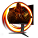 AOC 24G2SU/BK - 23.8 inch Full HD Gaming Monitor - 165Hz, VA, 1ms, G-Sync Compatible