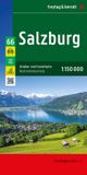 Salzburg, KOMPASS Karten Salzburg, Straßen- und Freizeitkarte