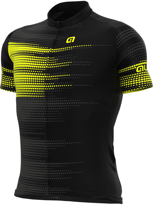 Alé Cycling Turbo Jersey met korte mouwen zwart/geel