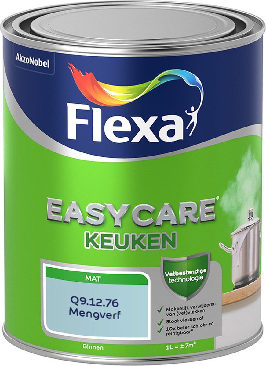 FLEXA Easycare Muurverf - Keuken - Mat - Mengkleur - Q9.12.76 - 1 liter