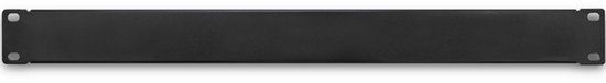 Qoltec Serie - Stalen RACK Paneel - 1U - Optimalisatie Luchtcirculatie