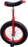 Funsport-Unlimited Funsport All terrain Eenwieler 20 Rood met brede band voor trial rijden