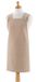 Winkler Gerecycled Keukenschort Beige Katoen/Polyester Effen 120 x 85 cm