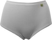 Lunatex Onderbroek dames katoen - tailleslip - Dames ondergoed betaalbaar - Wit / M