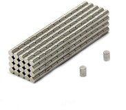 N35 Neodymium Magneet - 3x4mm - 50 stuks