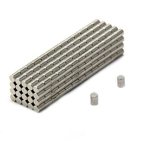 N35 Neodymium Magneet - 3x4mm - 50 stuks