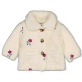 Feetje teddy jas Afternoon Tea creme/berry/lila