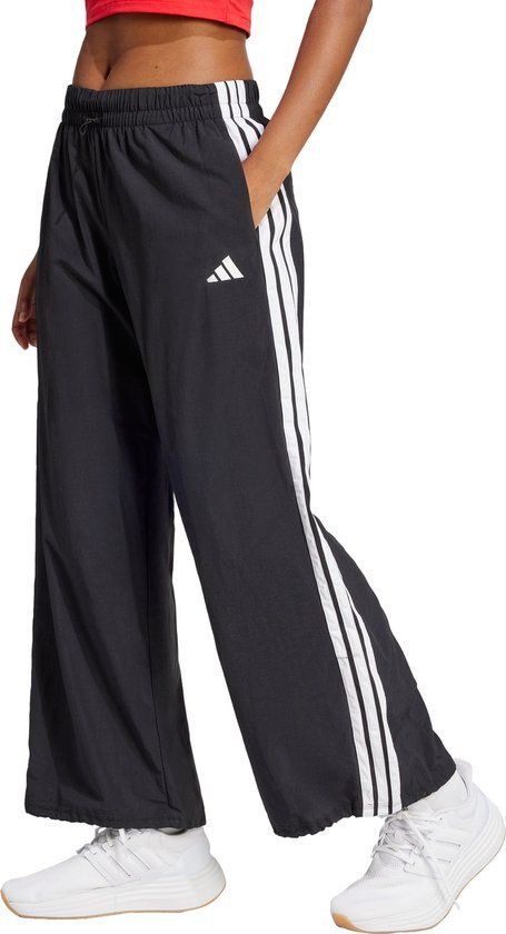adidas Sportswear Essentials 3-Stripes Woven Broek Dames Zwart XL