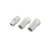 Hama 00205203 connecteur coaxial type F 3 pièce(s)