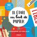 Il était un bout de papier: Apprendre le collage, 50 feuilles illustrées recto verso à découper