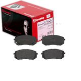 BREMBO A.B.S. All Brake Systems Remblokken – Set 4-delig – Incl. Slijtage-indicator – ECE-R90