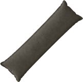 vidaXL - Taie d'oreiller - BOIS - Anthracite - 40 x 145 cm - velours côtelé